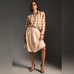 NWT Size XXSP - The Bennet Buttondown Shirt by Maeve: Buffalo Check (P2P 22”)